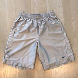 Nike Basketball shorts in silver grey